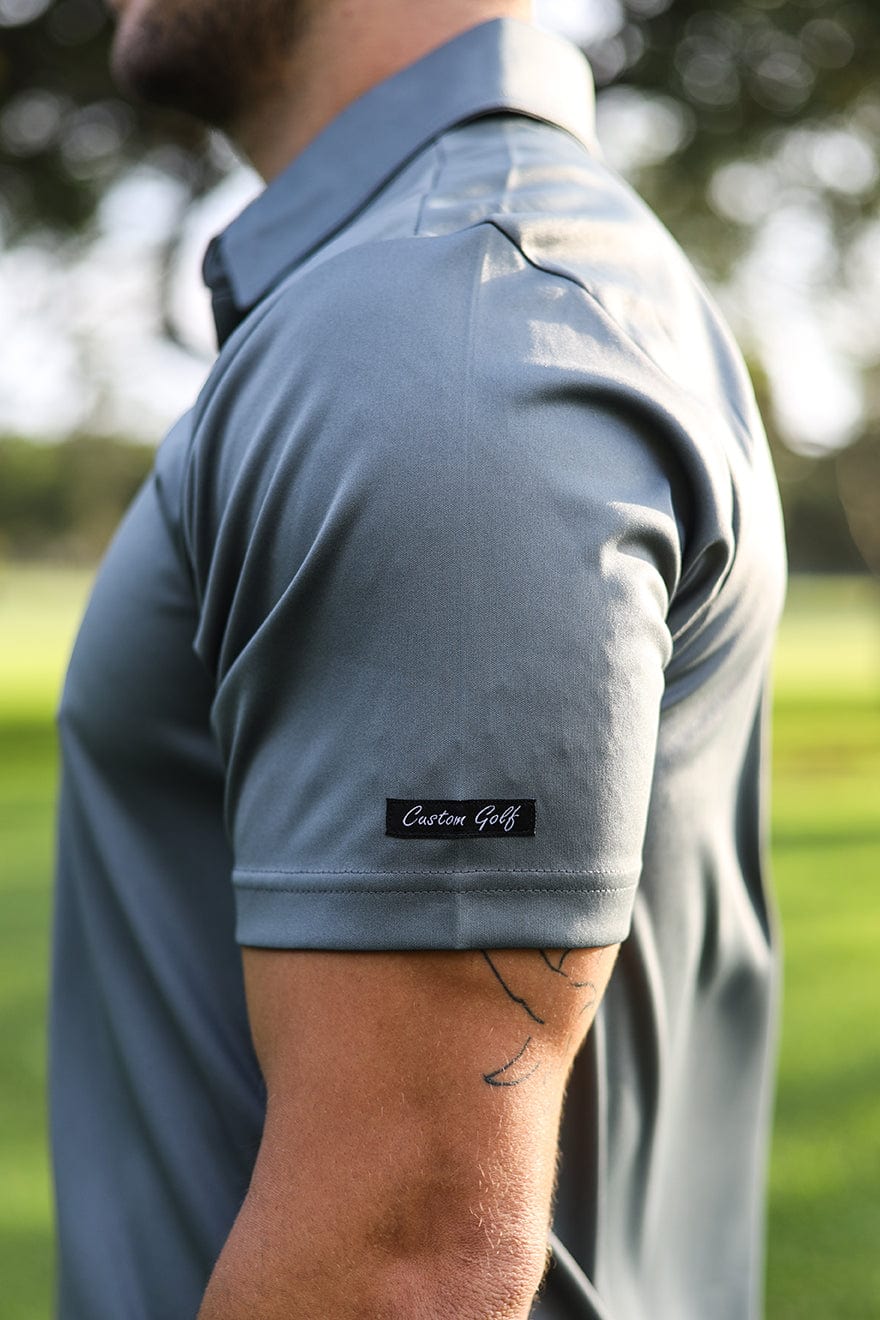 CA Iconic Golf Shirt | Dark Grey