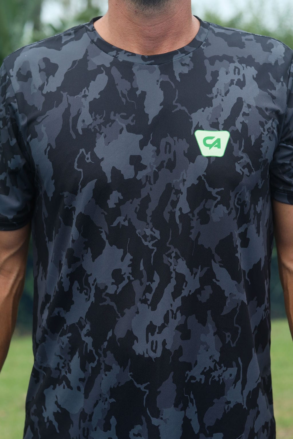 CA Padel Shirt | Black Camo