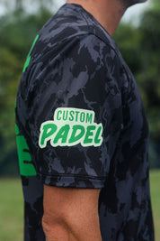 CA Padel Shirt | Black Camo