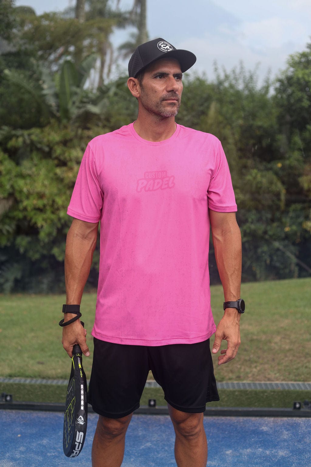 CA Padel Shirt | Hot Pink