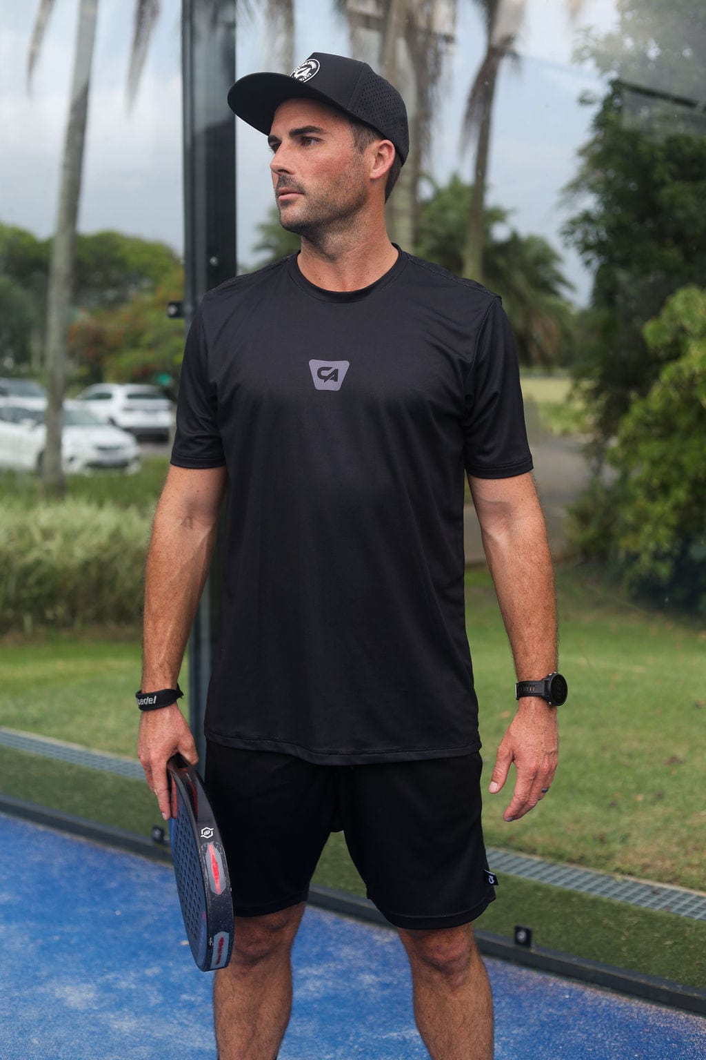 CA Padel Shirt | Team Black