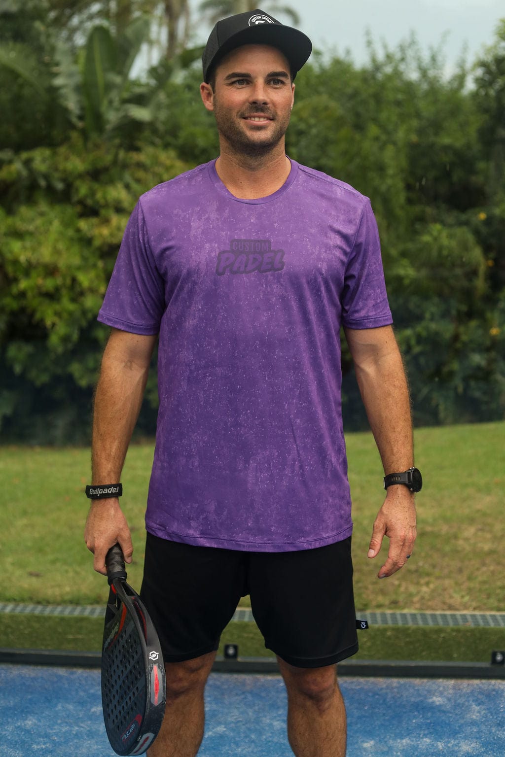 CA Padel Shirt | Washed Plum