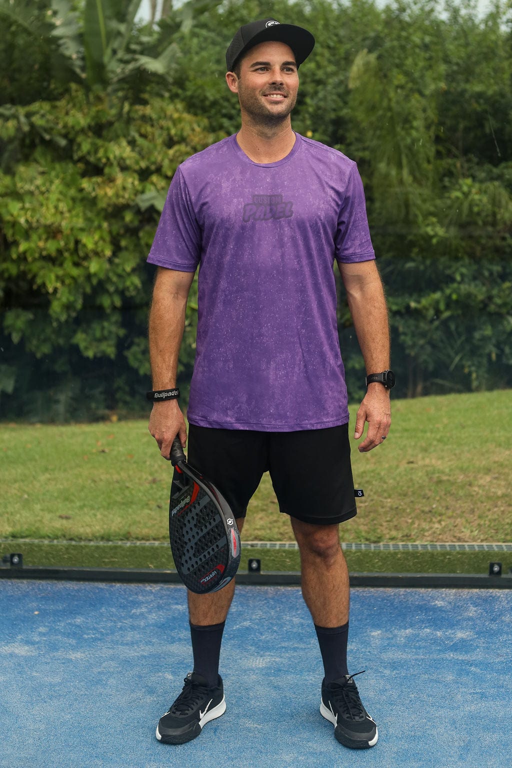 CA Padel Shirt | Washed Plum