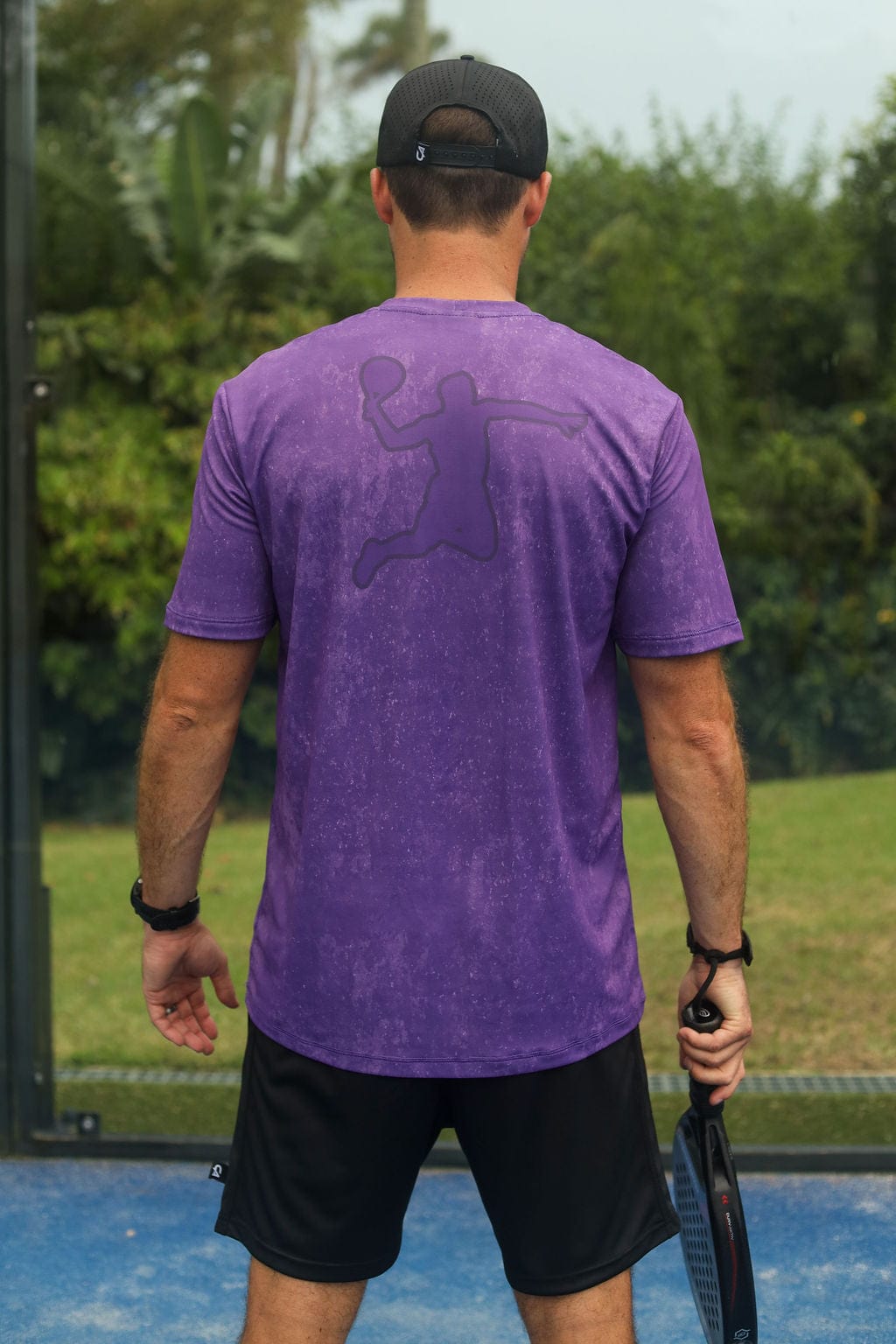 CA Padel Shirt | Washed Plum