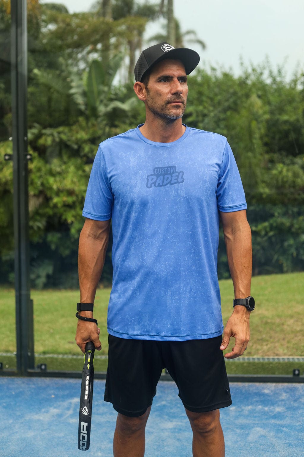 CA Padel Shirt | Azure Blue