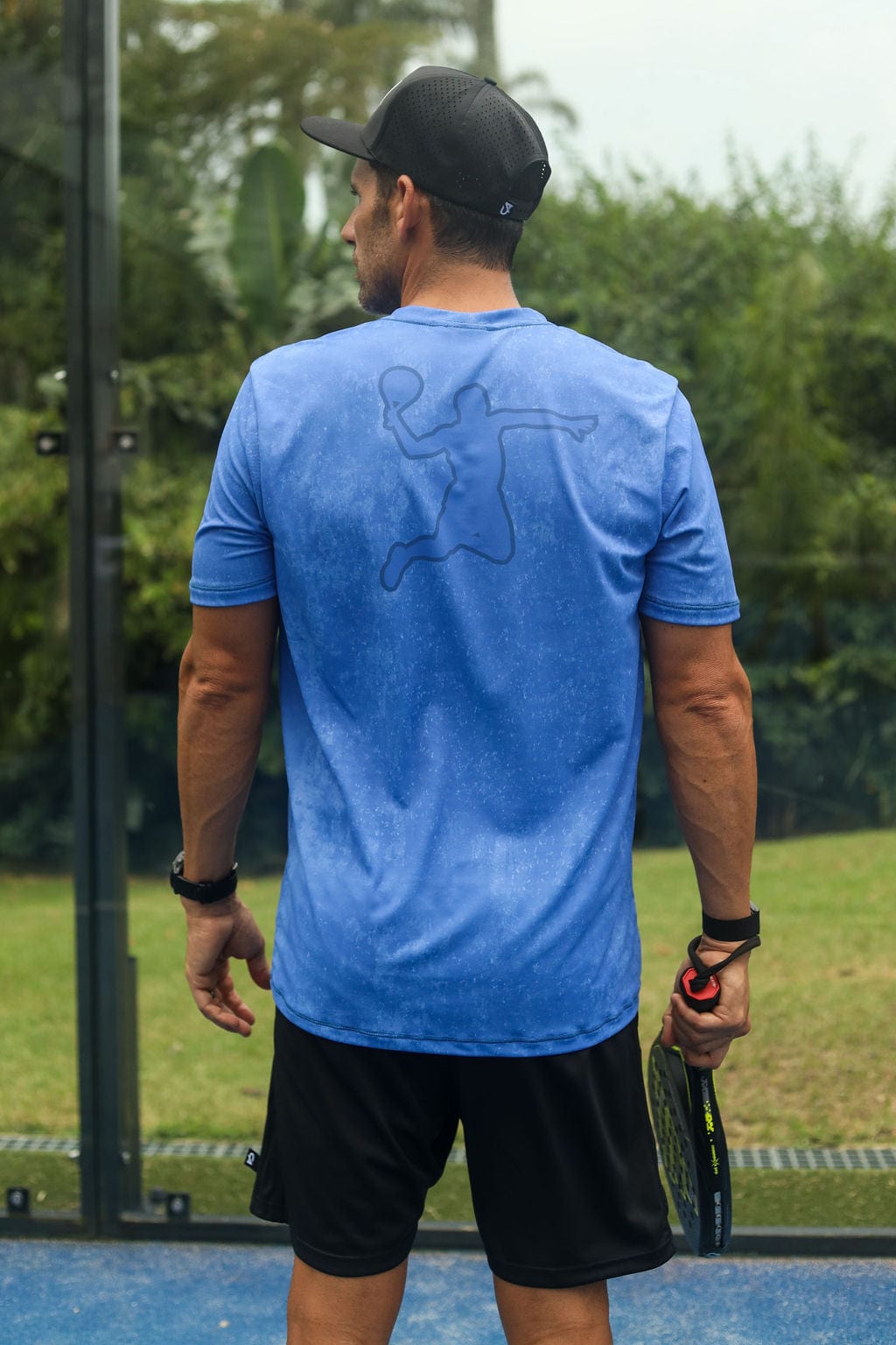 CA Padel Shirt | Azure Blue