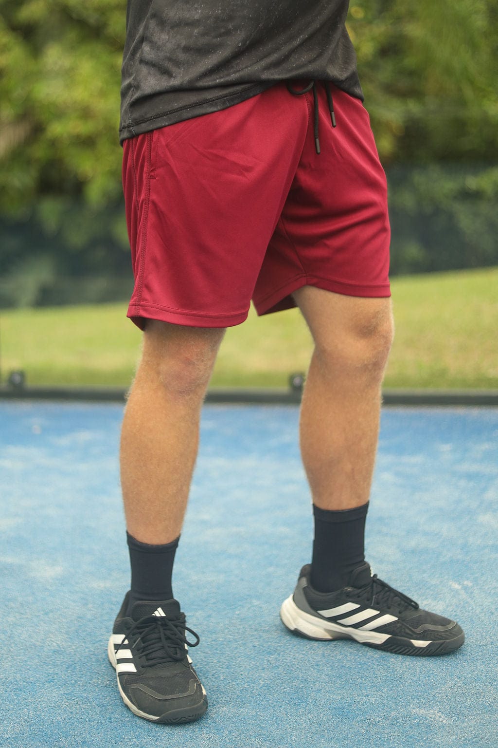 CA Padel Shorts | Burgundy