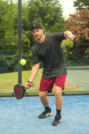 CA Padel Shorts | Burgundy