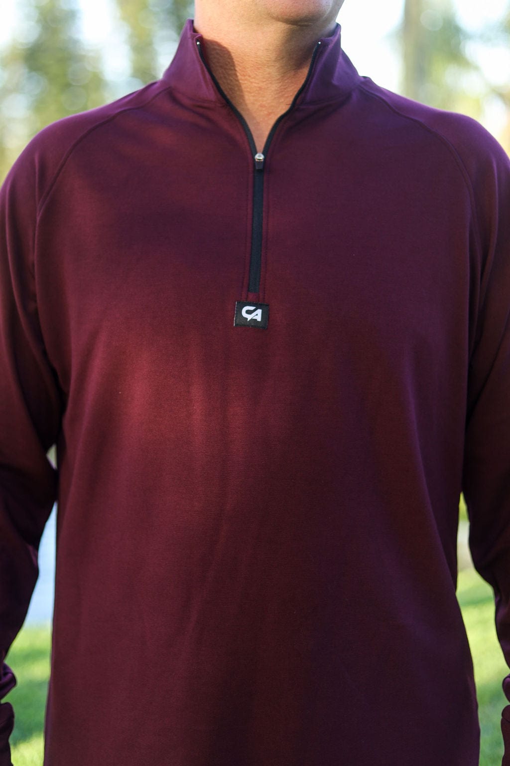 CA Apex Golf Jersey | Burgundy