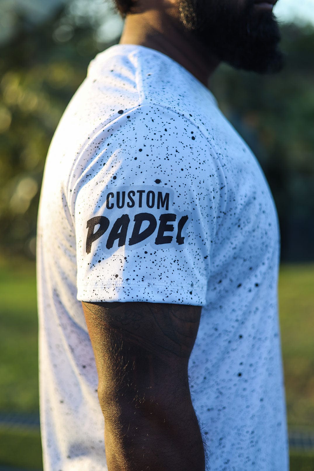 CA Padel Shirt | Ink Splatter