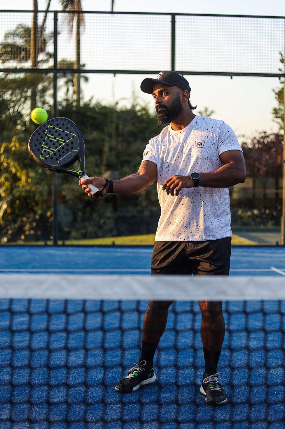 CA Padel Shirt | Ink Splatter