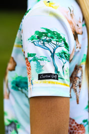 CA Ladies Funky Golf Shirt | Safari