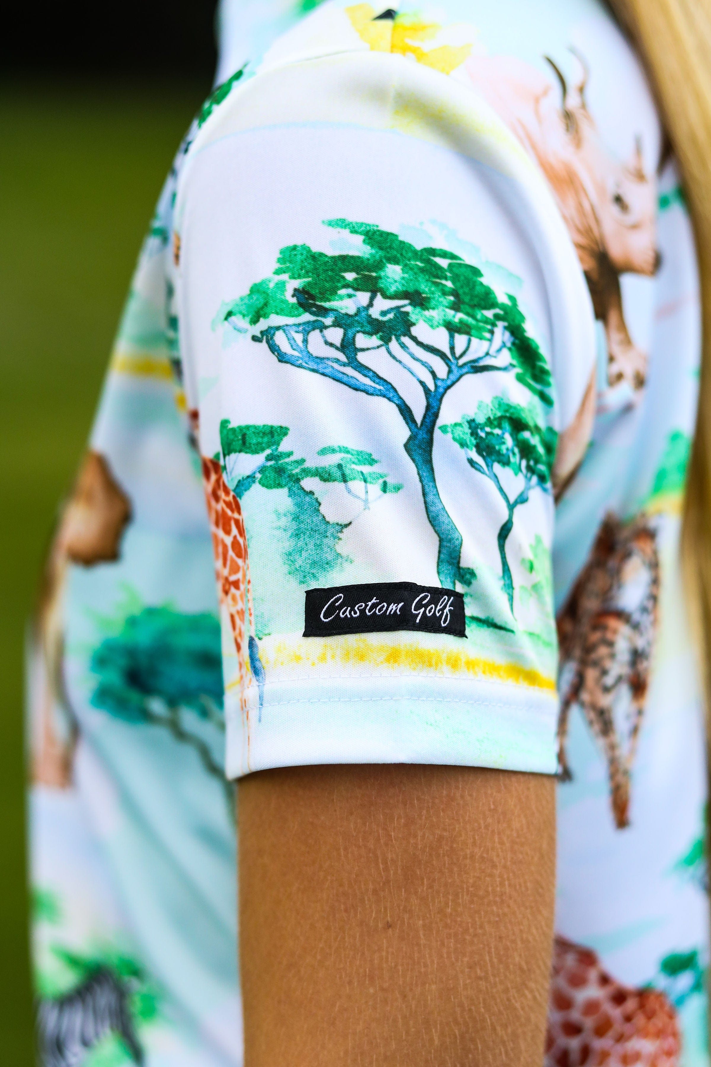 CA Ladies Funky Golf Shirt | Safari