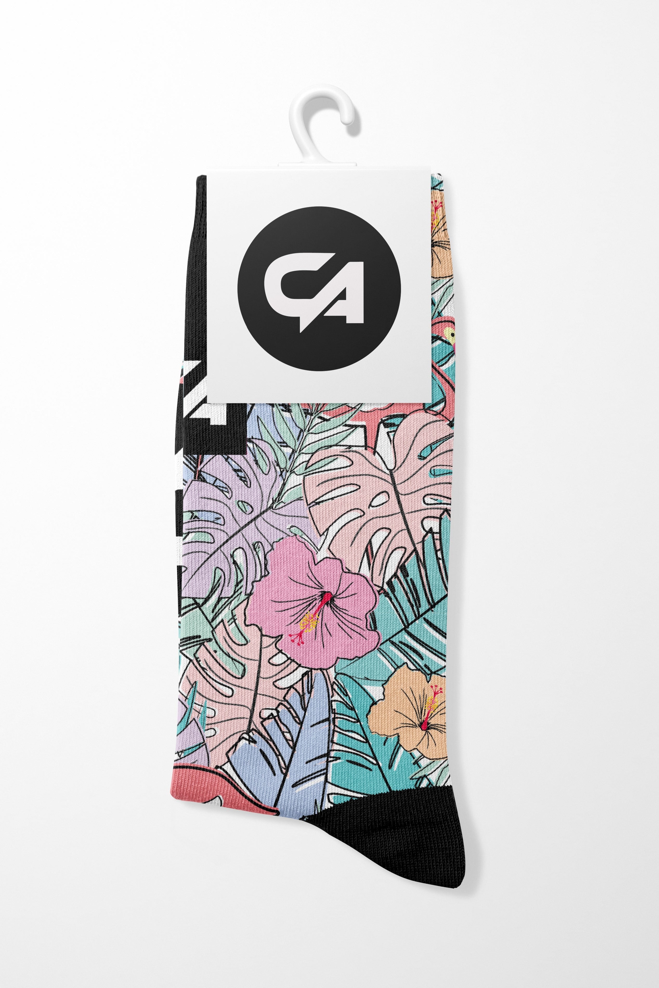 CA Funky Socks | Pastel Jungle