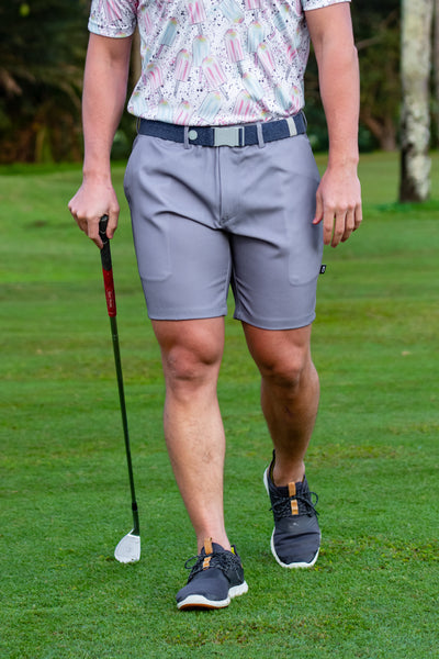 CA Flow Golf Shorts  Light Grey – Custom Apparel